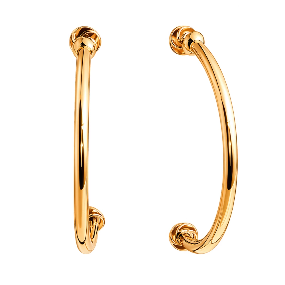 Серьги из красного золота 585 пробы