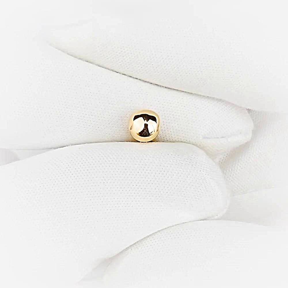 Серьга из красного золота 375 пробы