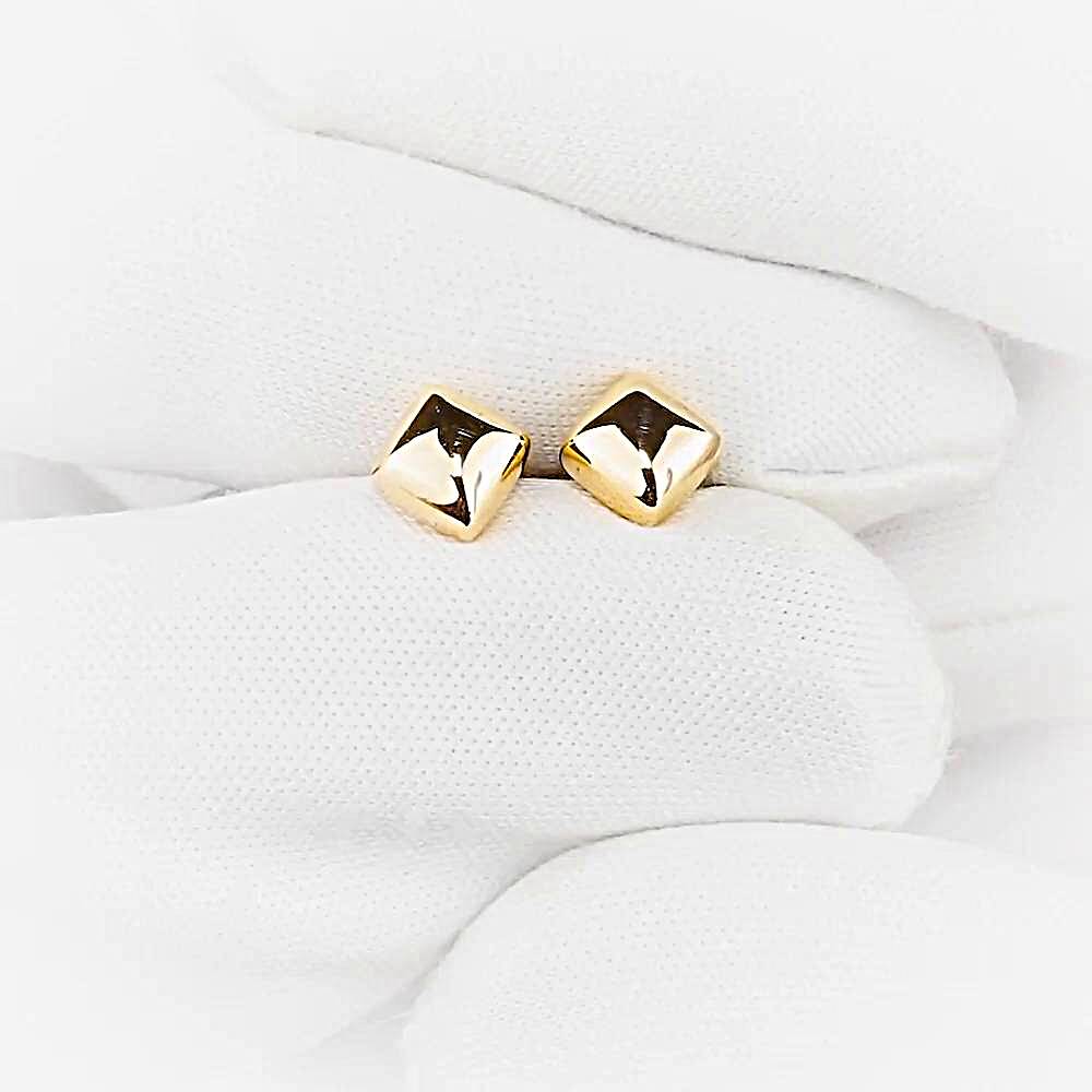 Серьги из красного золота 585 пробы