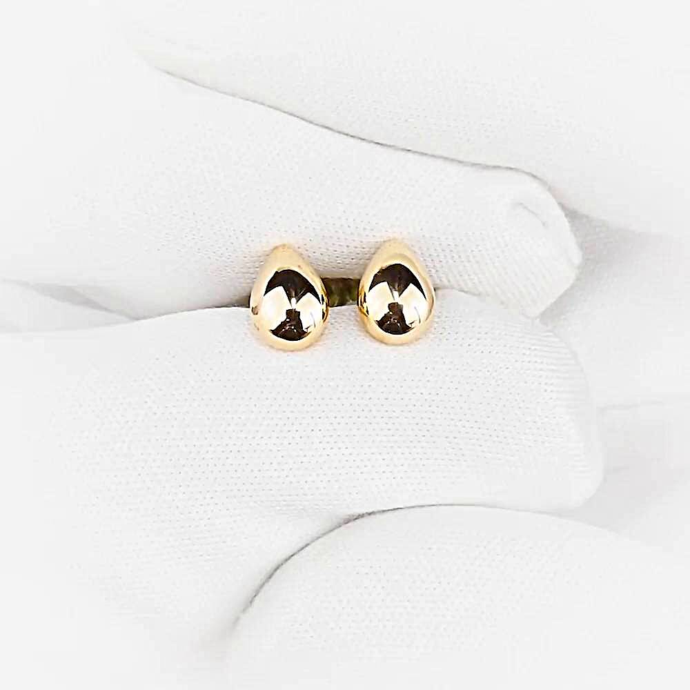 Серьги из красного золота 585 пробы