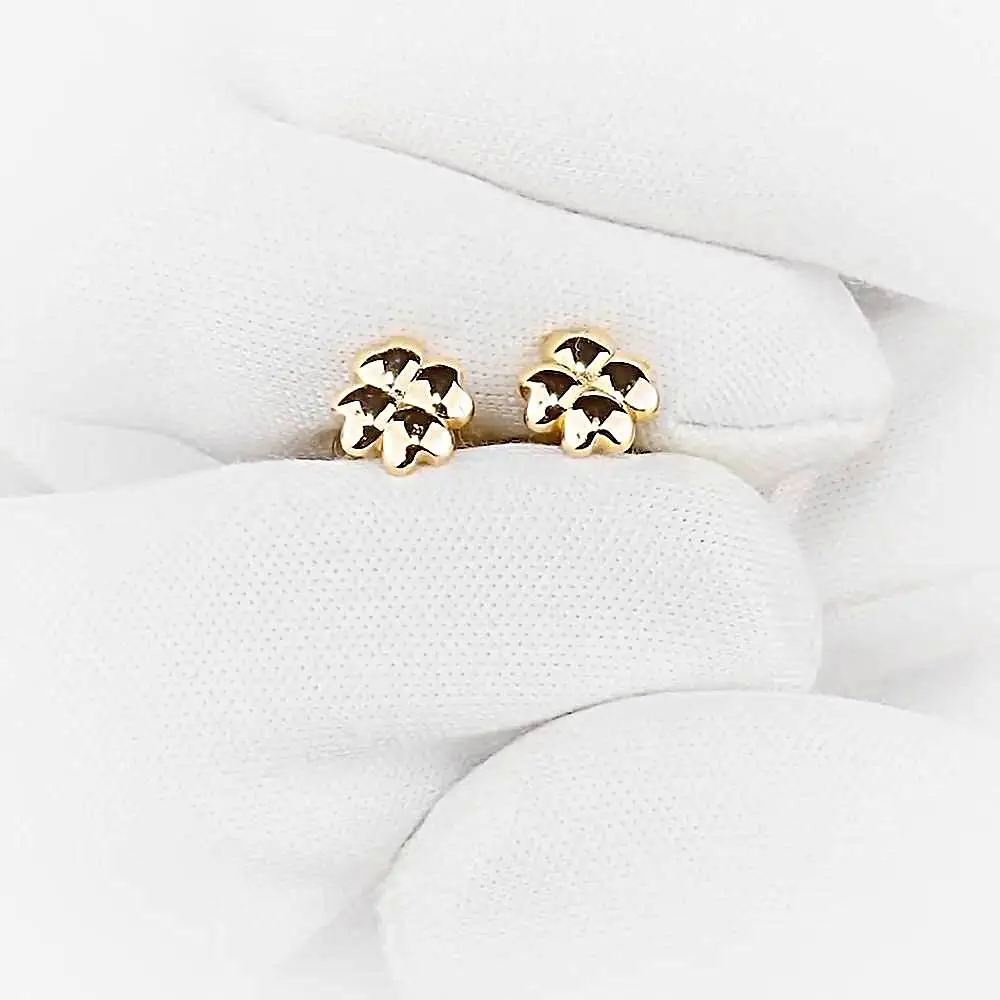 Серьги из красного золота 585 пробы 2