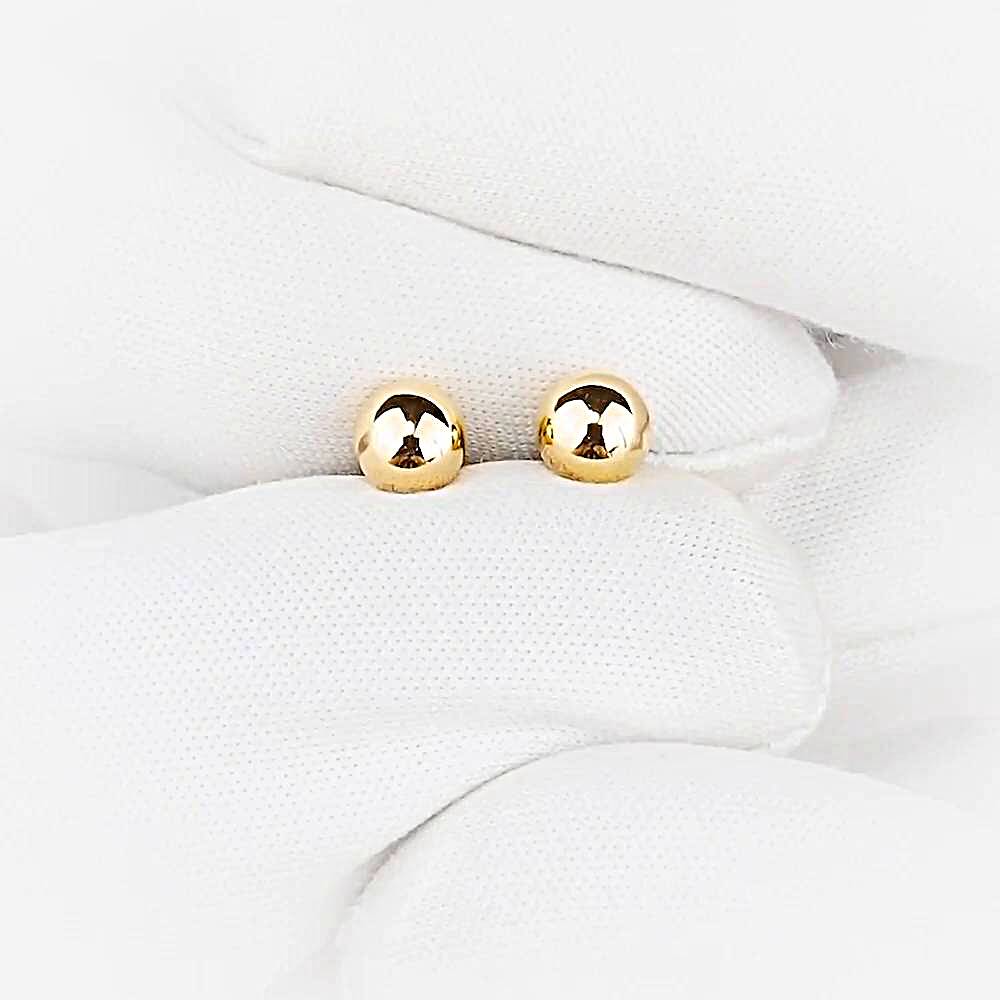 Серьги из красного золота 585 пробы