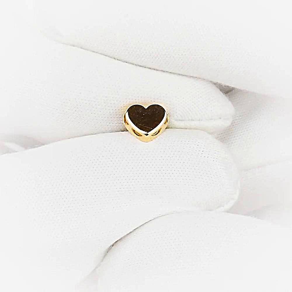 Серьга из красного золота 375 пробы