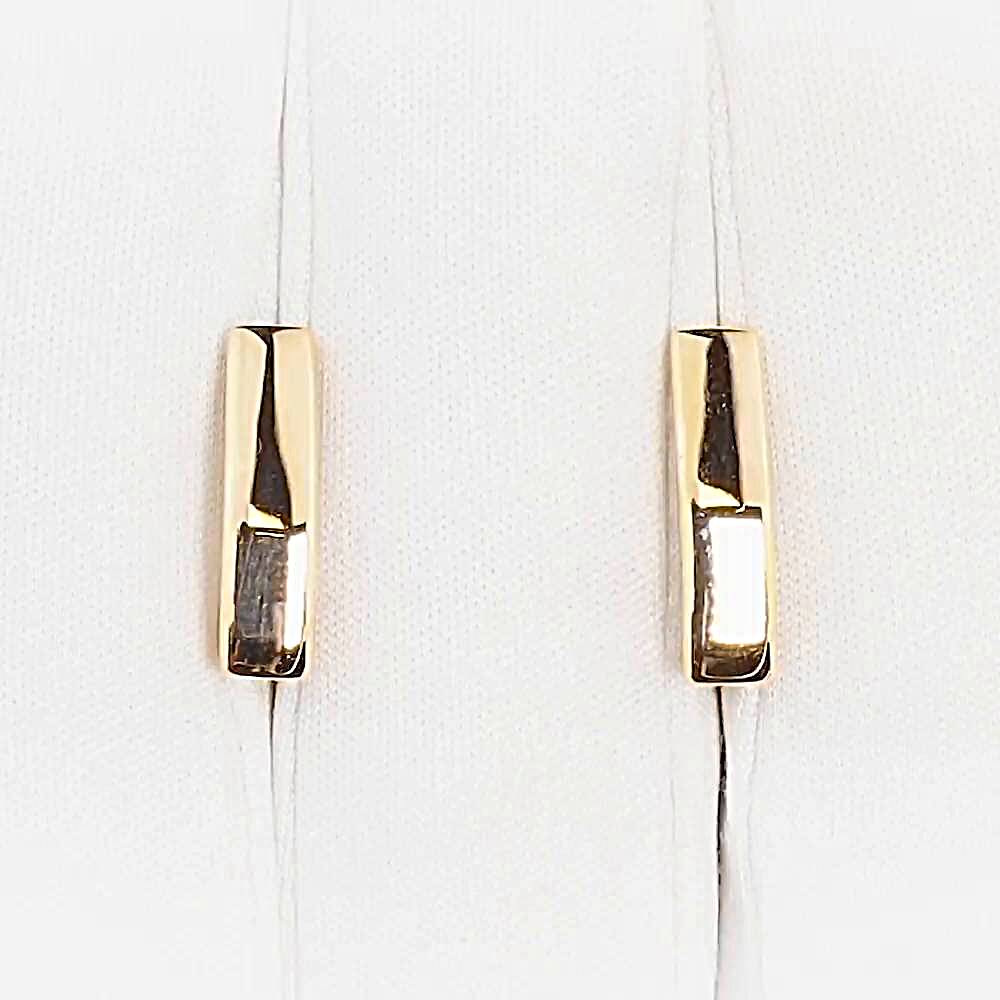 Серьги из красного золота 375 пробы