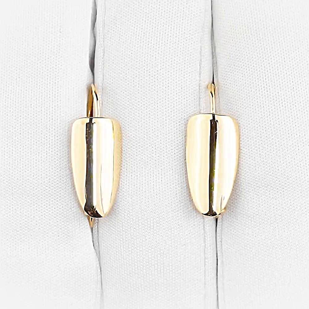 Серьги из красного золота 375 пробы 1