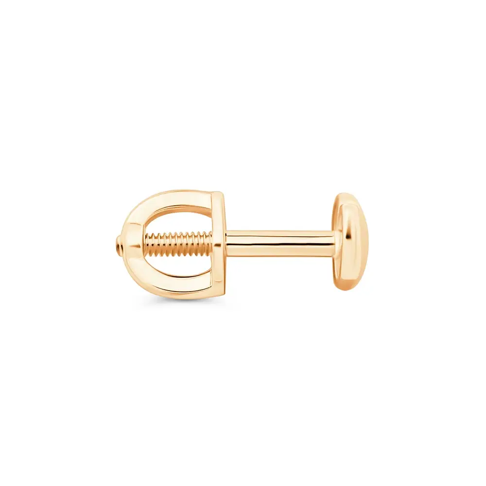Серьги из красного золота 585 пробы 3