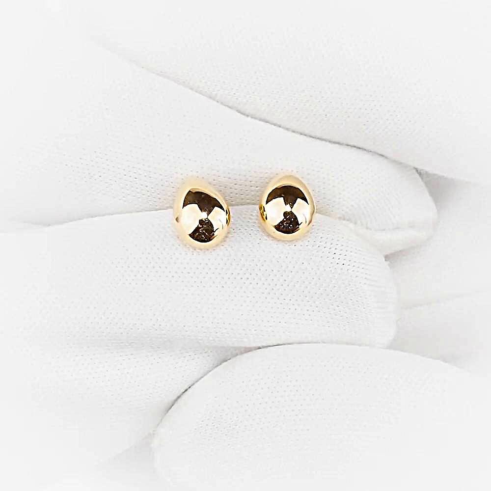 Серьги из красного золота 585 пробы