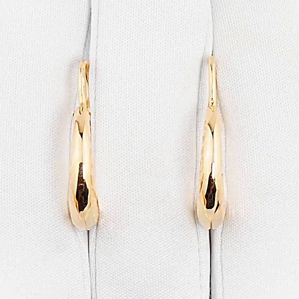 Серьги из красного золота 585 пробы
