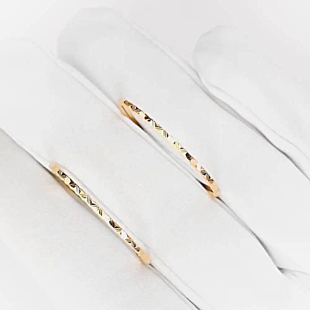 Серьги конго из красного золота 585 пробы 1