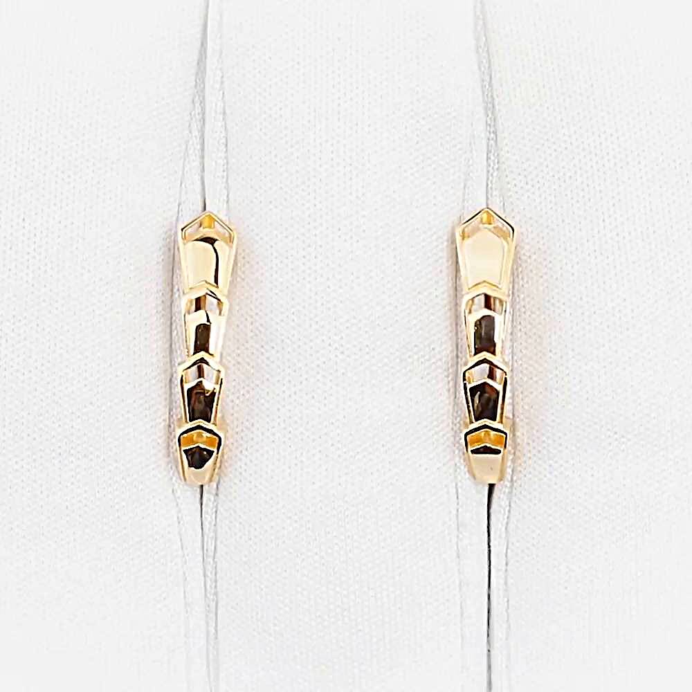 Серьги из красного золота 585 пробы