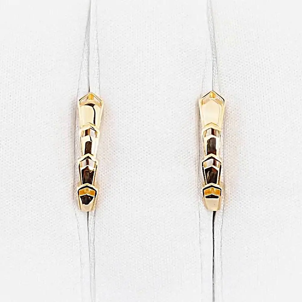 Серьги из красного золота 585 пробы 2