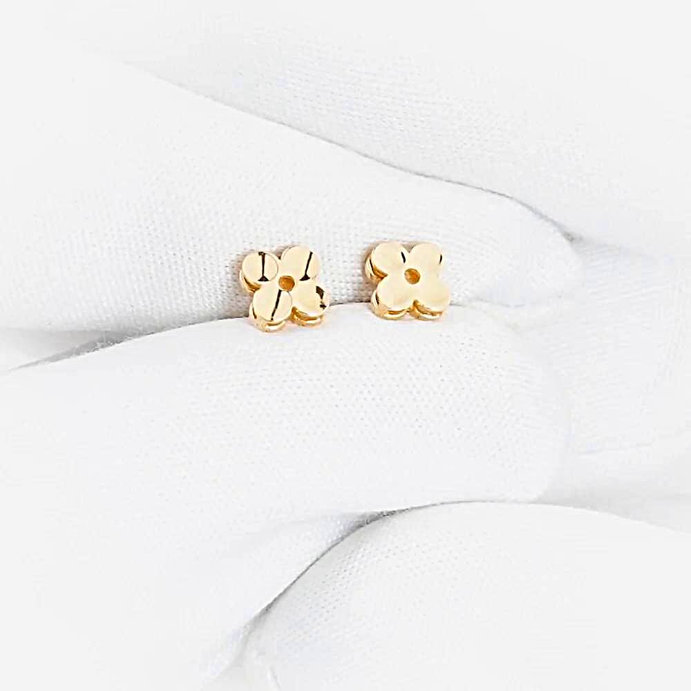 Серьги из красного золота 585 пробы