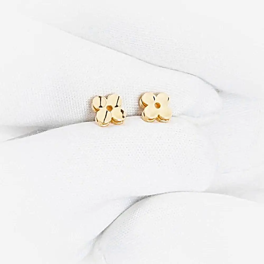 Серьги из красного золота 585 пробы 2