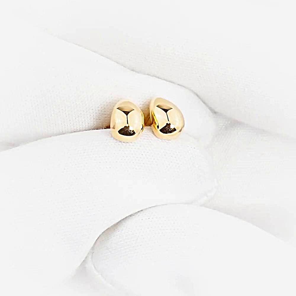 Серьги из красного золота 585 пробы