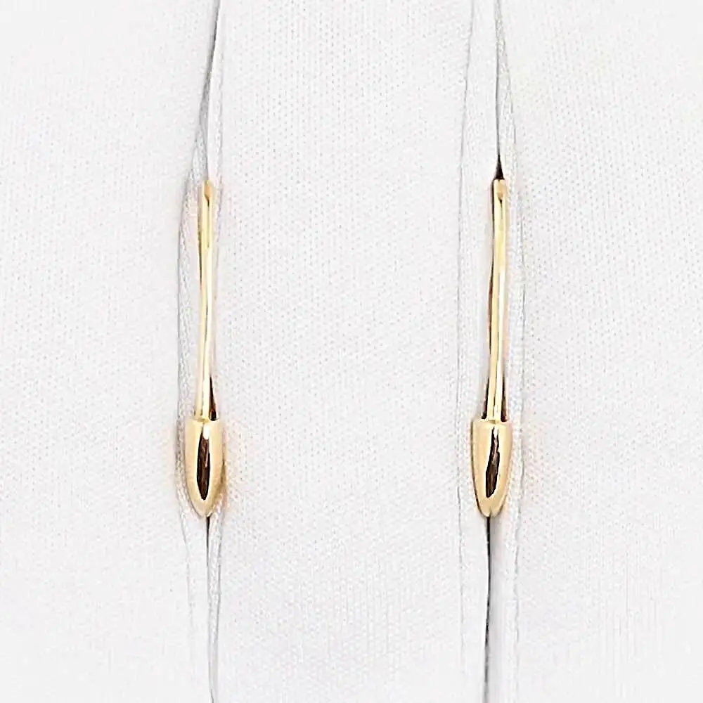 Серьги из красного золота 585 пробы 2