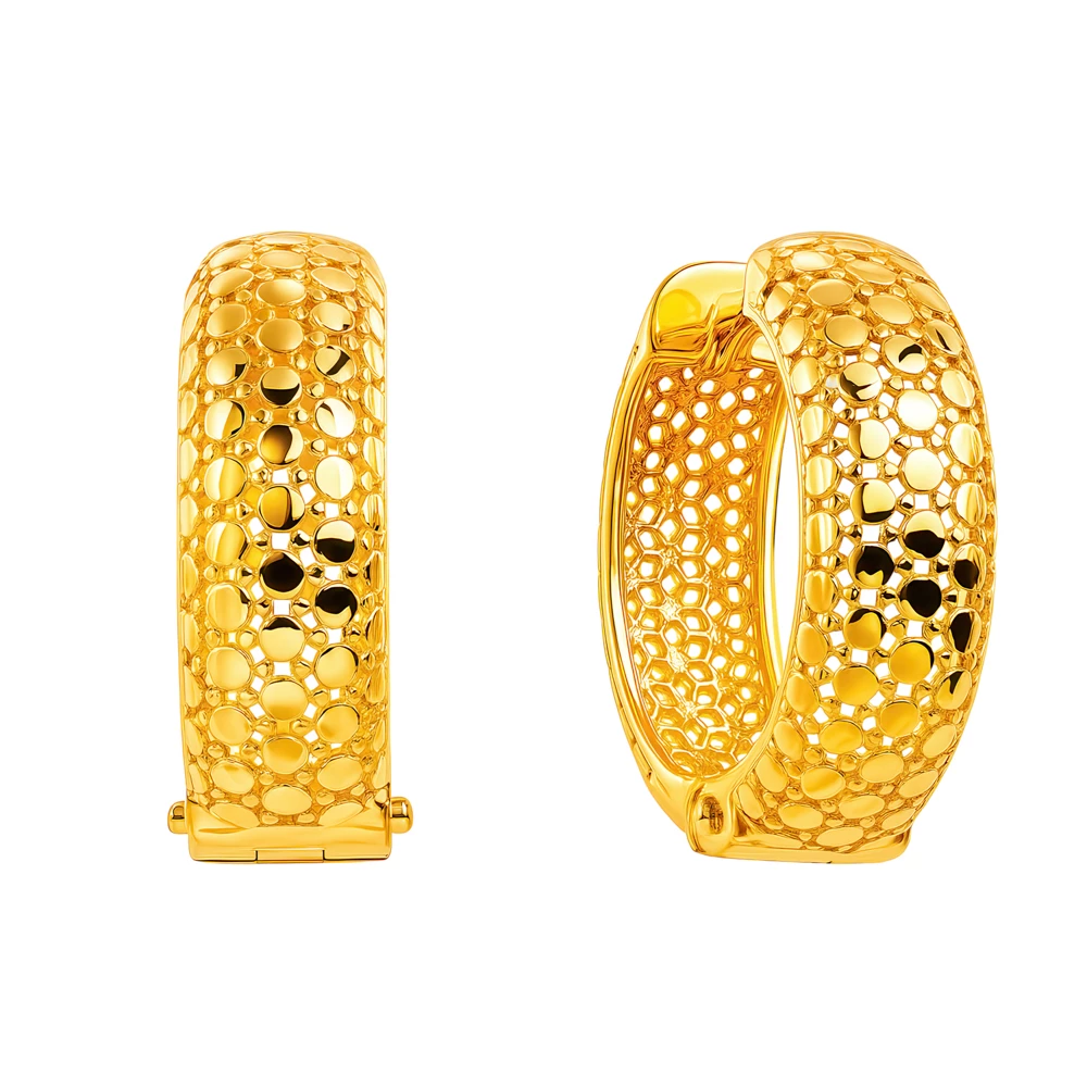 Серьги из красного золота 585 пробы Серьги из красного золота 585 пробы