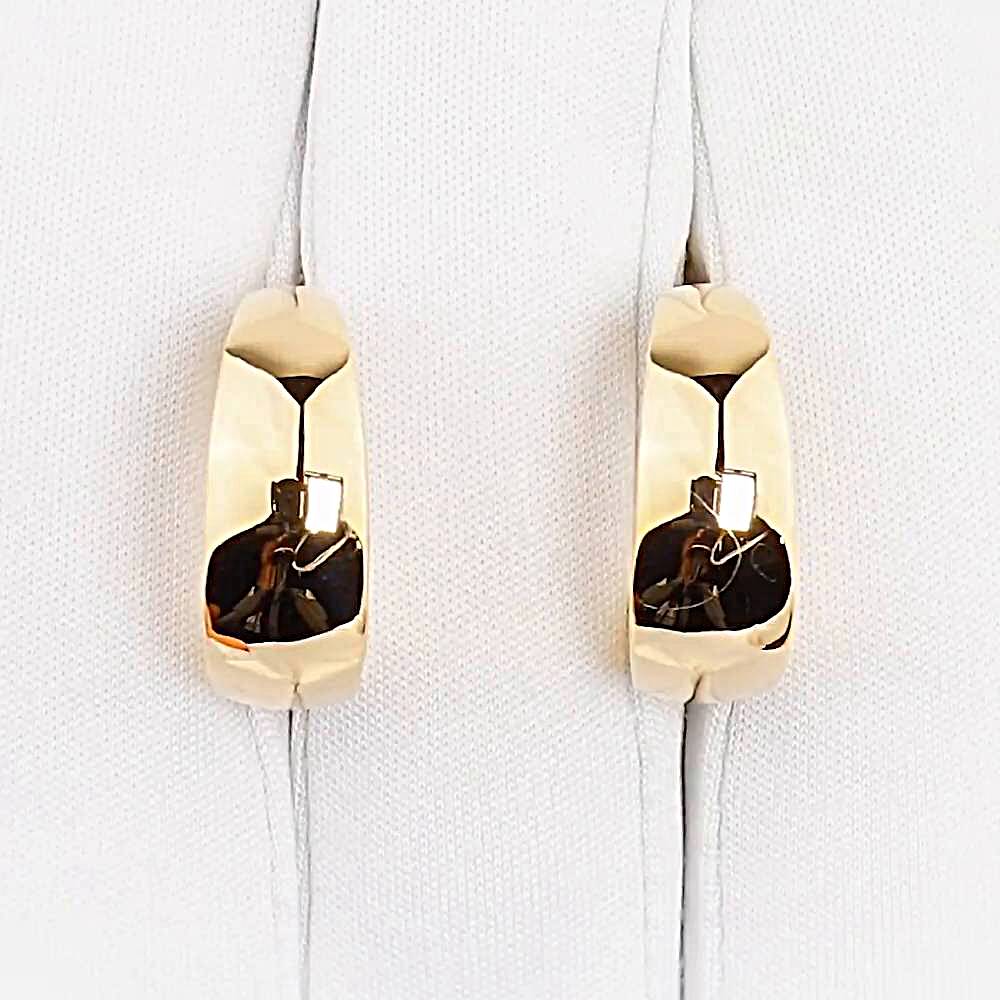 Серьги из красного золота 585 пробы