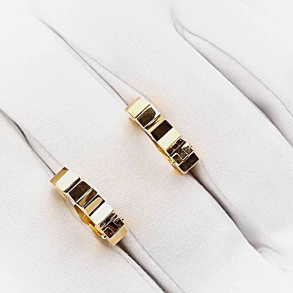 Серьги из красного золота 585 пробы