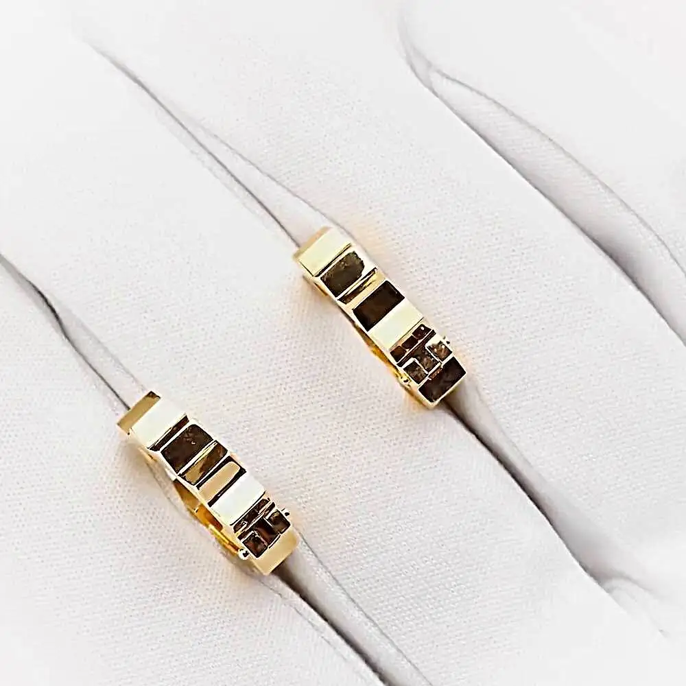 Серьги из красного золота 585 пробы 2