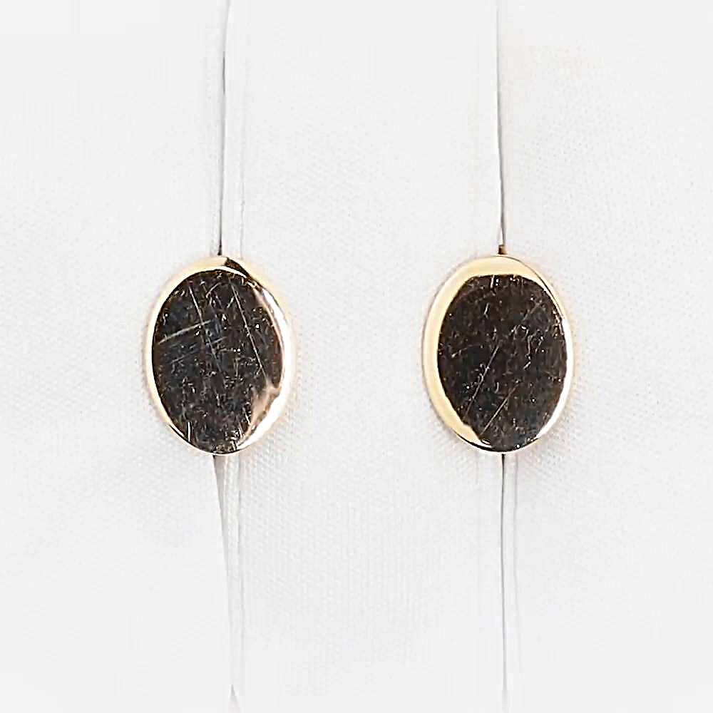 Серьги из красного золота 585 пробы