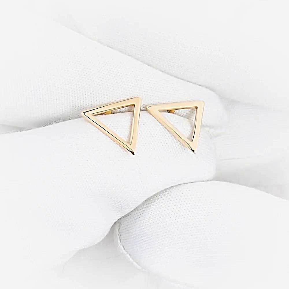 Серьги из красного золота 585 пробы 1