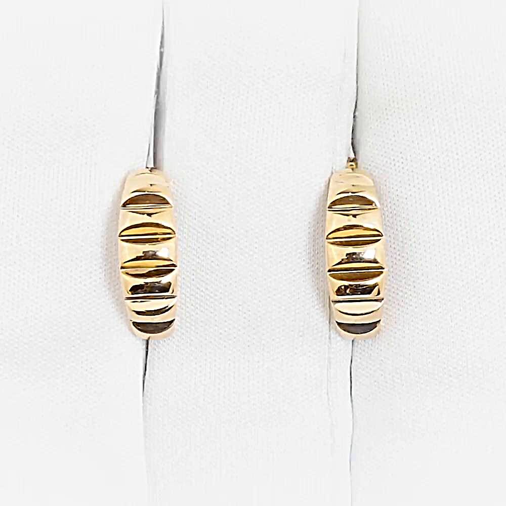 Серьги из красного золота 585 пробы 1