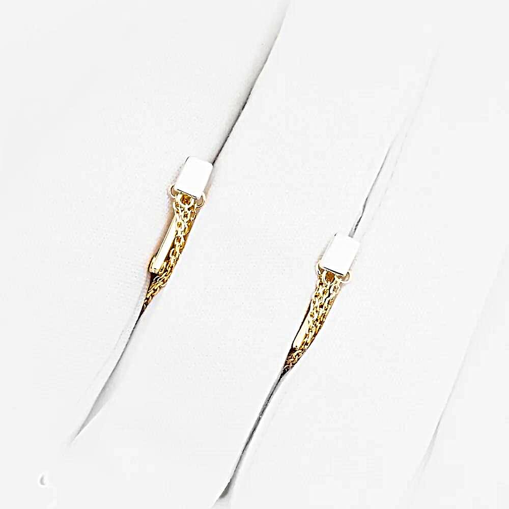 Серьги из красного золота 585 пробы 1