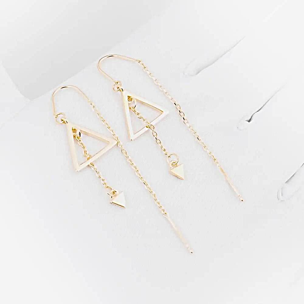 Серьги из красного золота 375 пробы