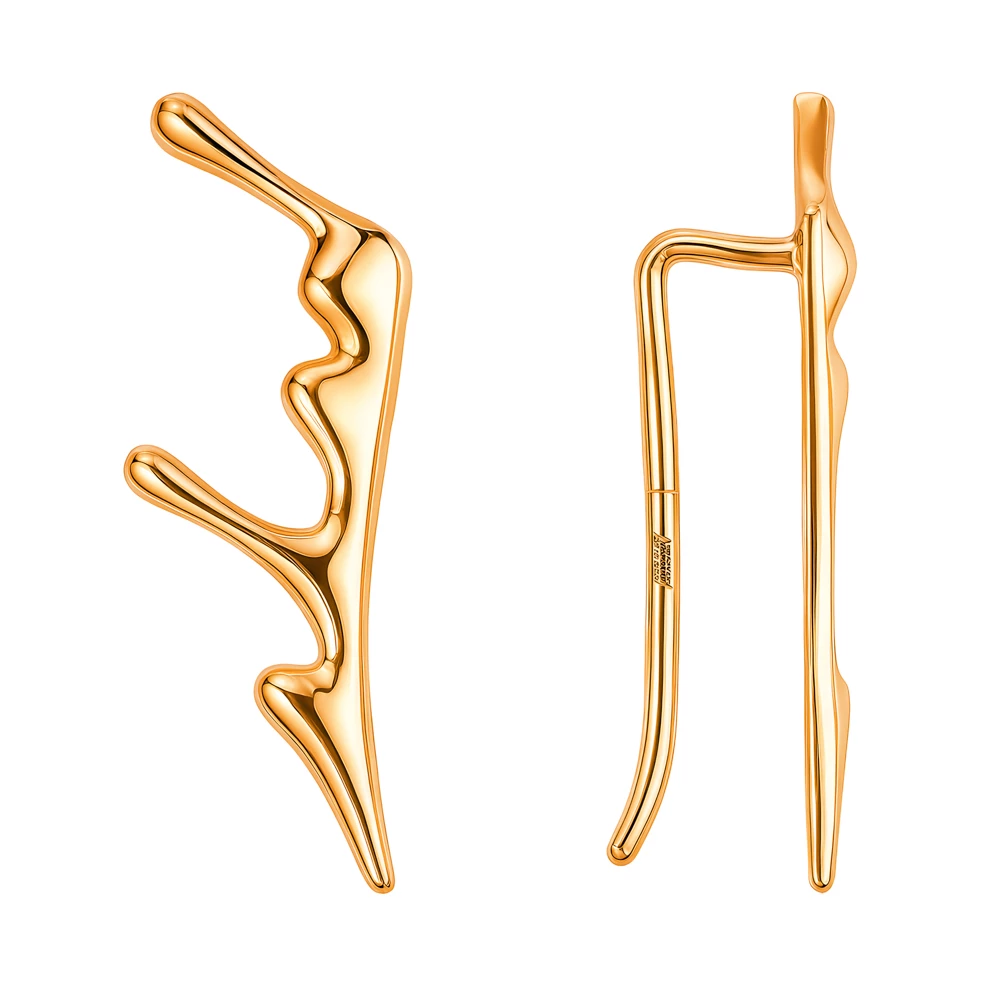 Серьги из красного золота 585 пробы Серьги из красного золота 585 пробы