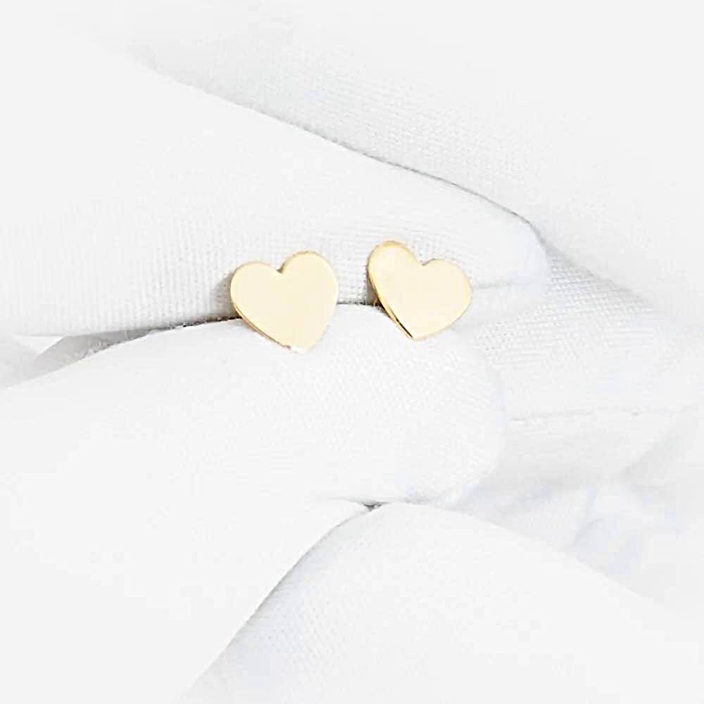 Серьги из красного золота 585 пробы