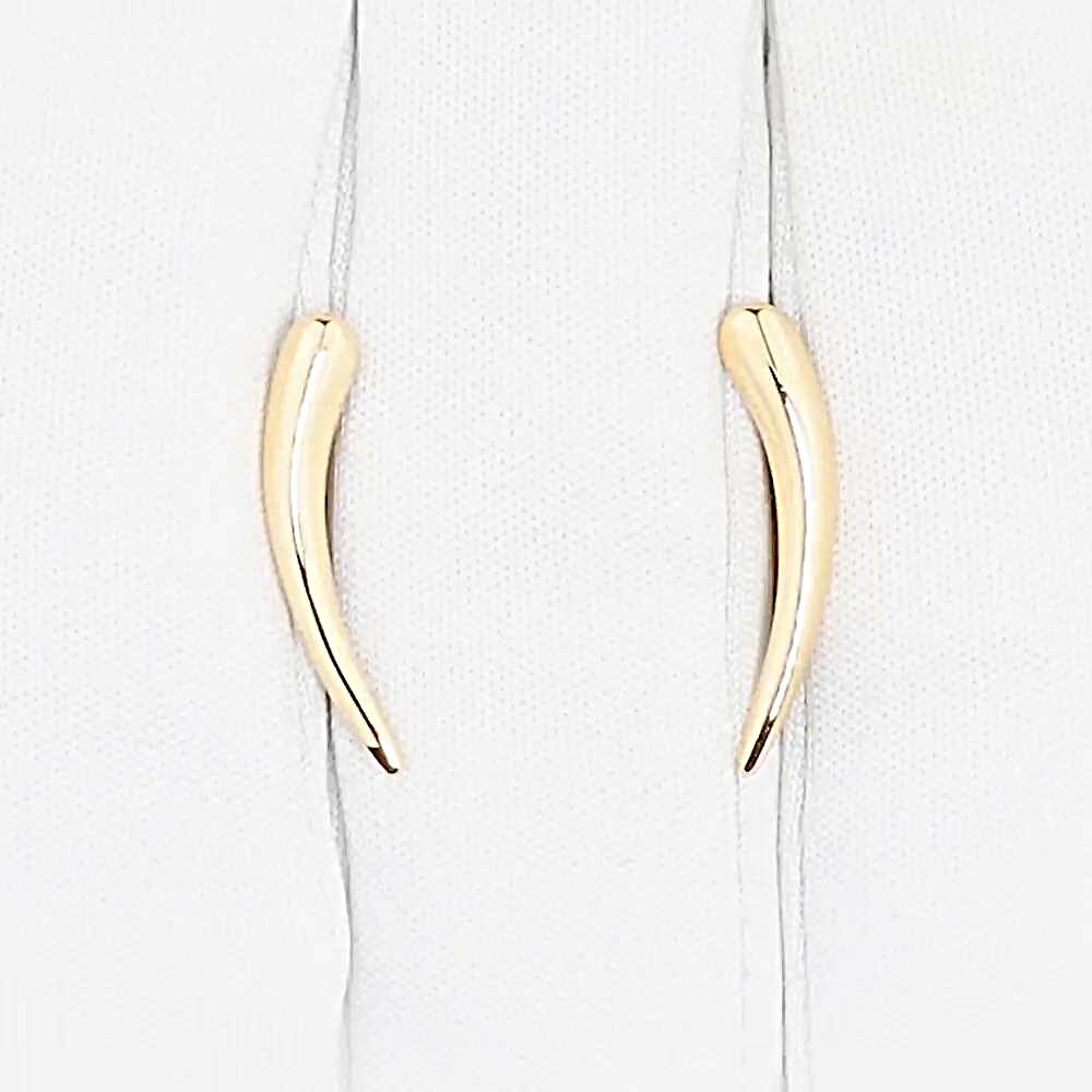 Серьги из красного золота 375 пробы