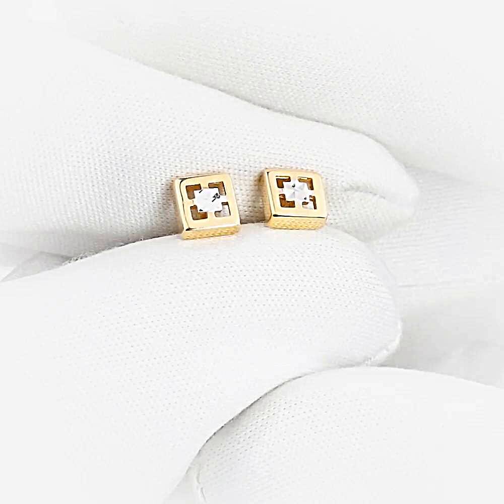 Серьги из красного золота 375 пробы Серьги из красного золота 375 пробы