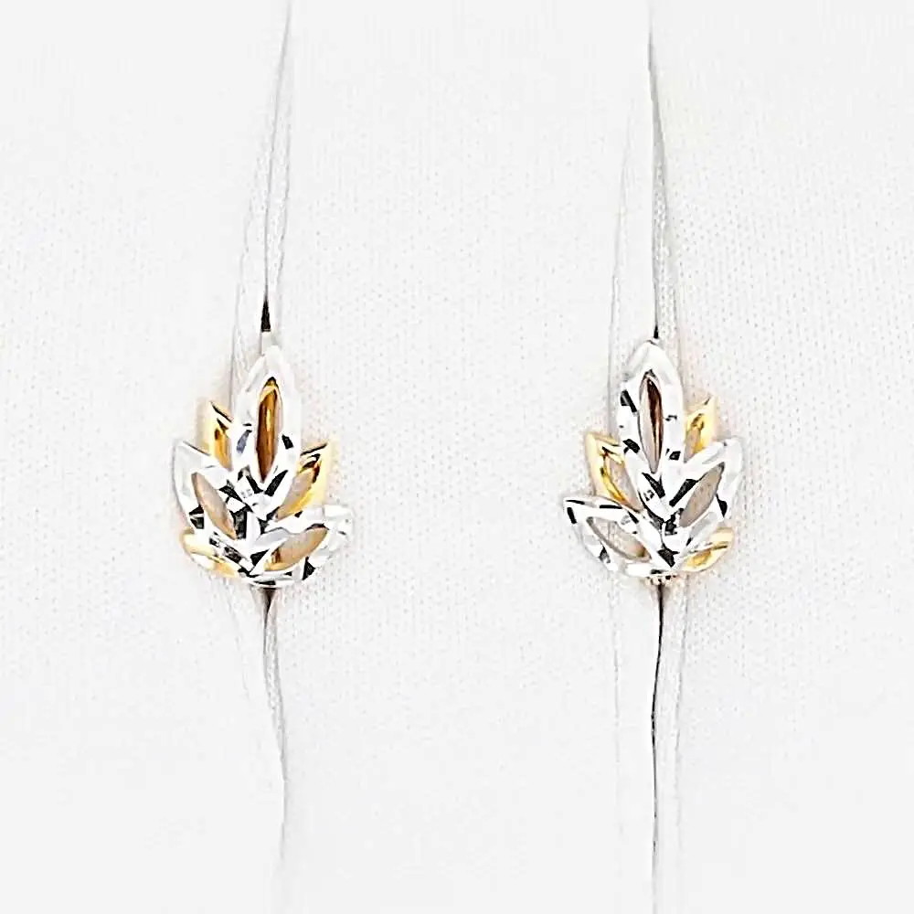 Серьги из красного золота 375 пробы 2
