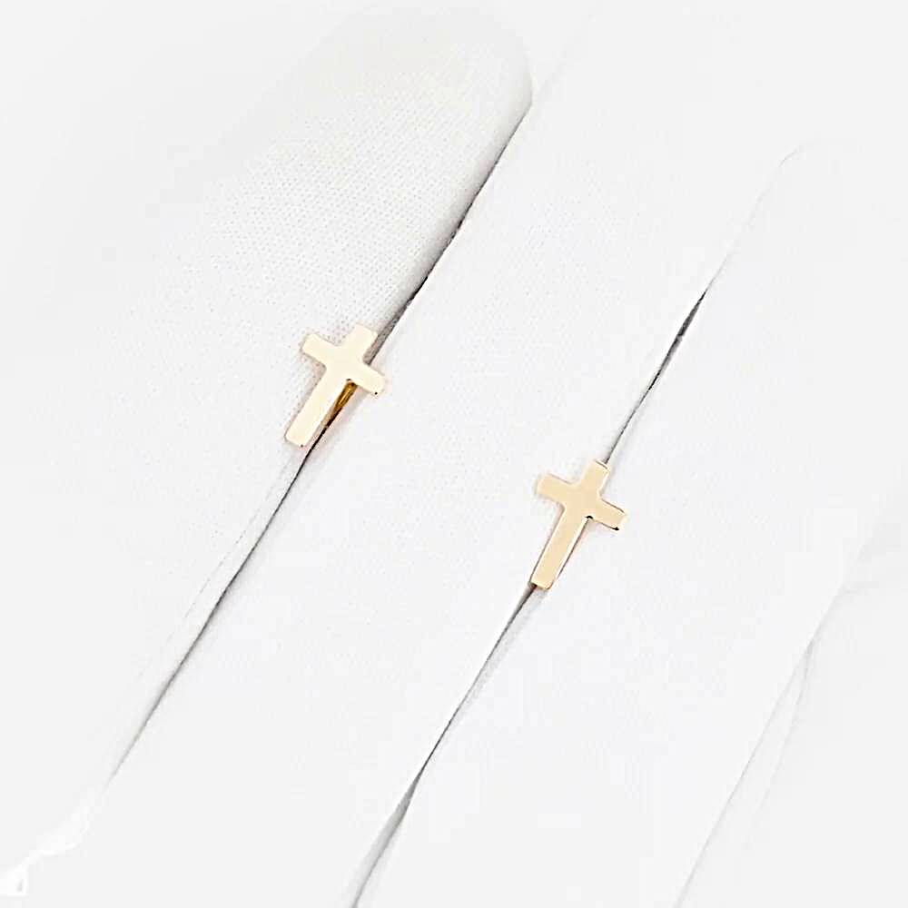 Серьги из красного золота 585 пробы