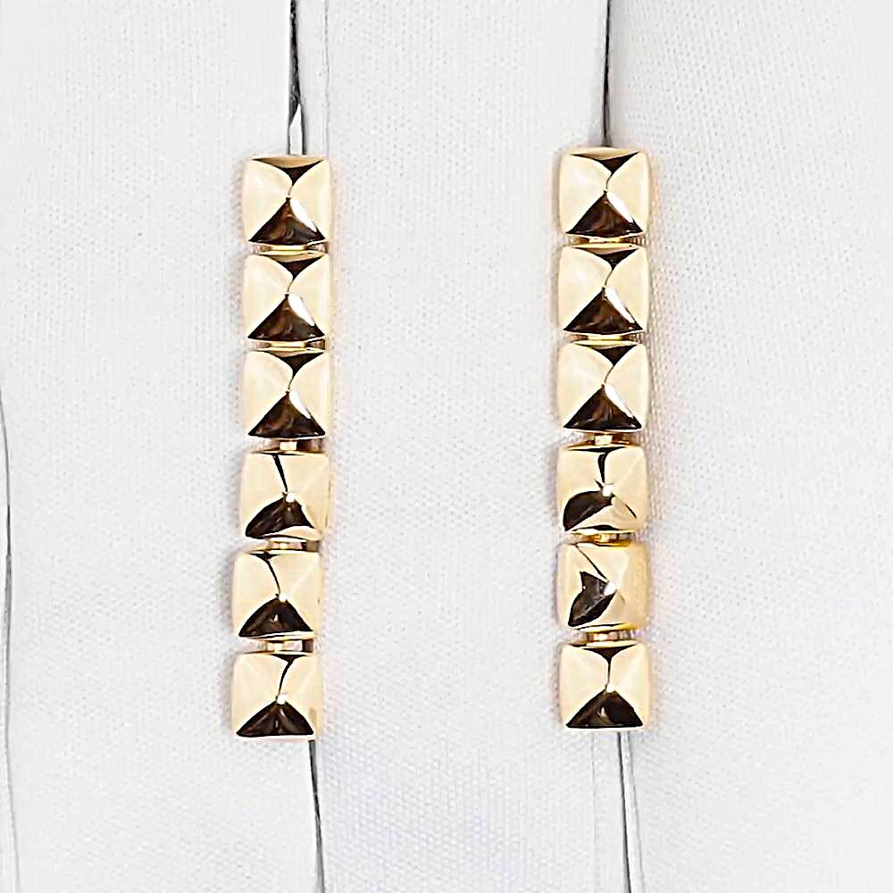 Серьги из красного золота 585 пробы