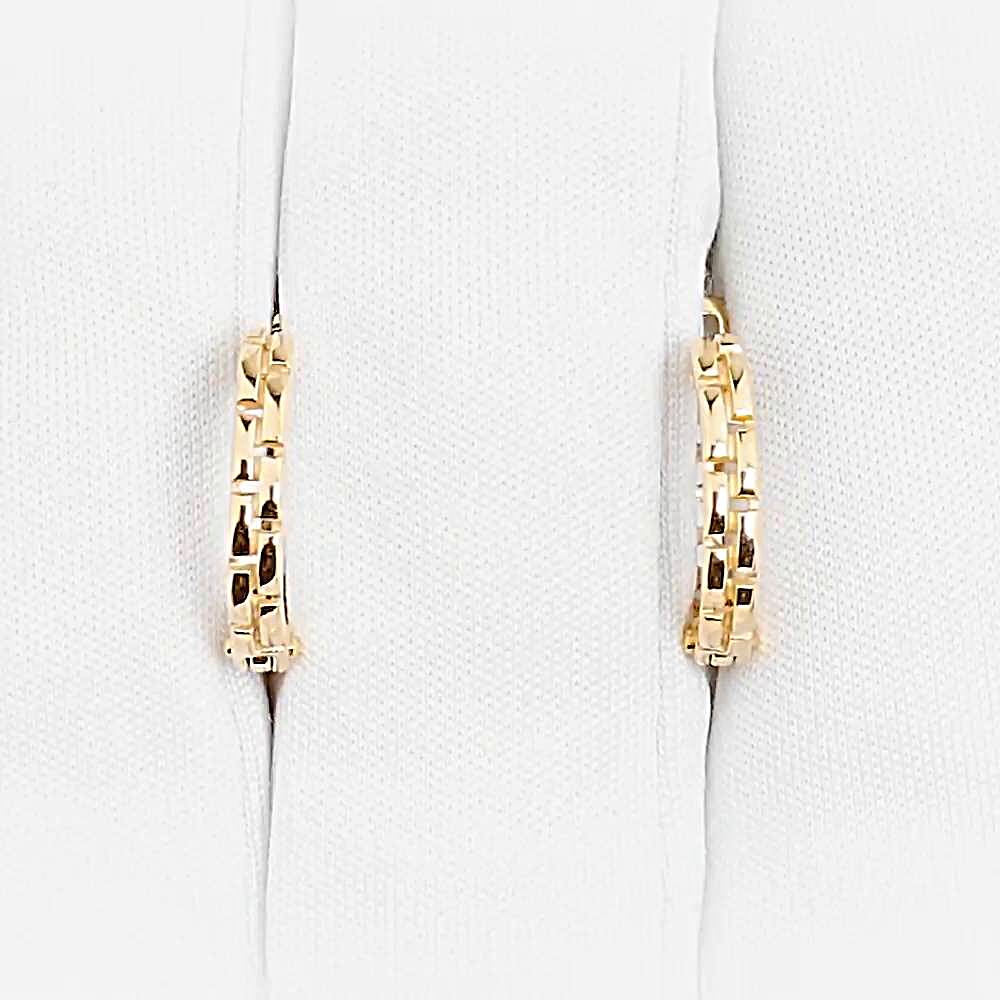 Серьги из красного золота 375 пробы 1