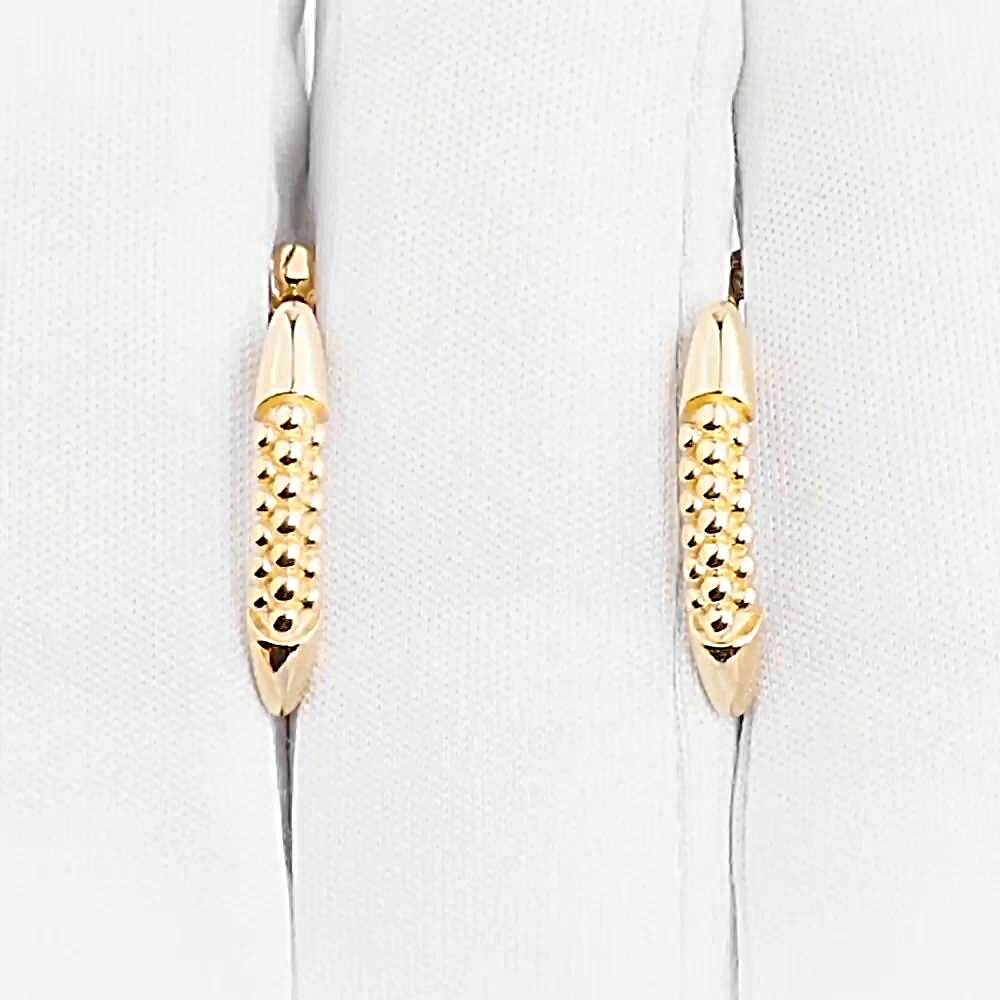 Серьги из красного золота 585 пробы