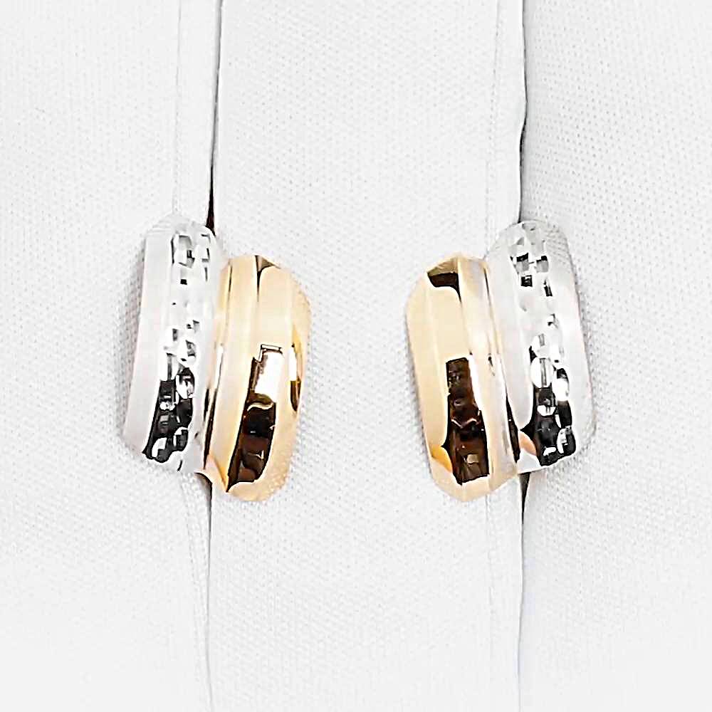 Серьги из красного золота 585 пробы