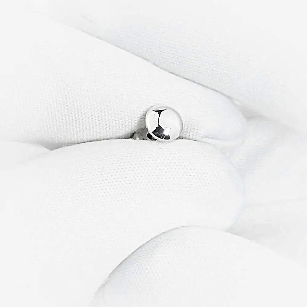 Серьги из белого золота 585 пробы 1