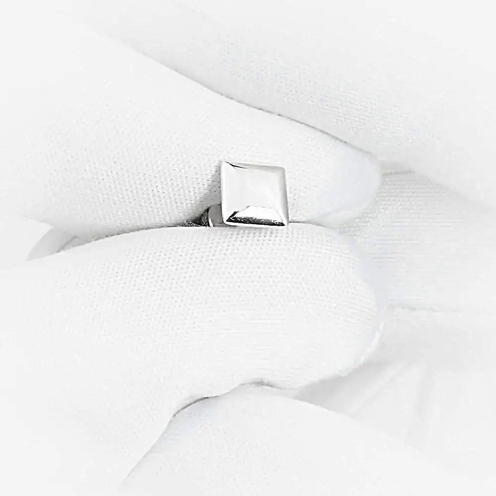 Серьги из белого золота 585 пробы 1