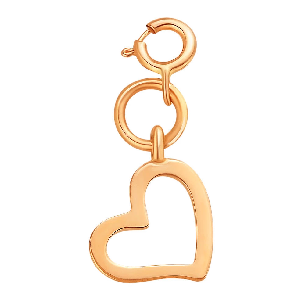 Подвес из красного золота 585 пробы 1