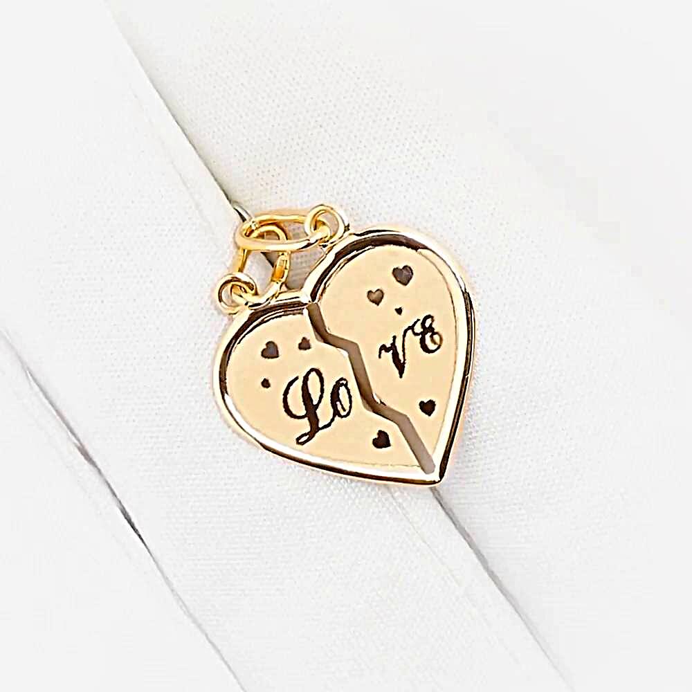 Подвес из красного золота 585 пробы 1