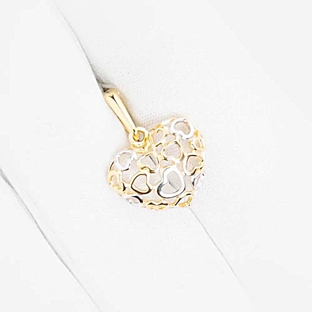 Подвес из красного золота 585 пробы 1