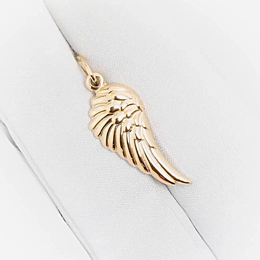 Подвес из красного золота 585 пробы 1