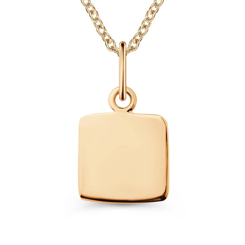 Подвес из красного золота 375 пробы