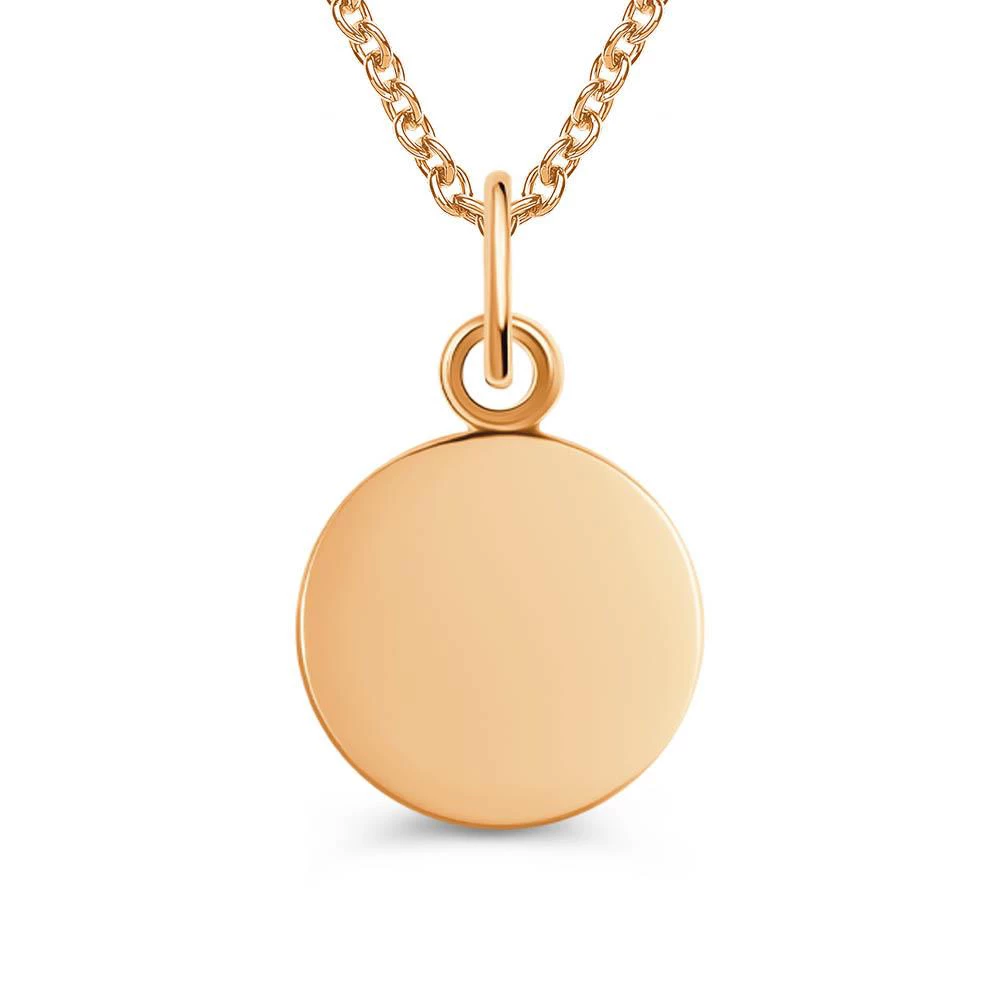 Подвес из красного золота 375 пробы