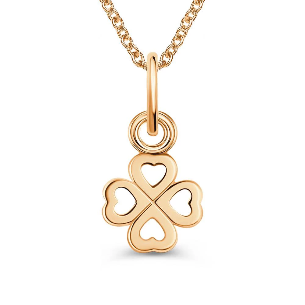 Подвес из красного золота 585 пробы