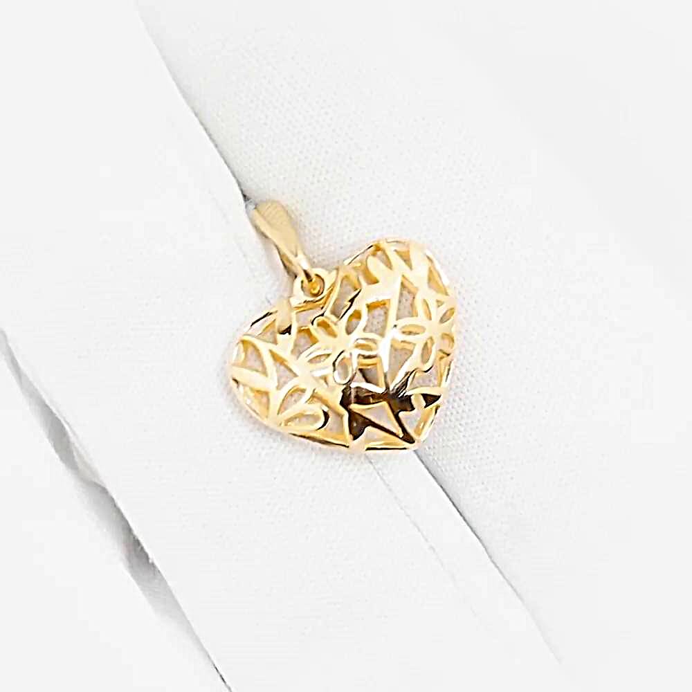 Подвес из красного золота 375 пробы 1