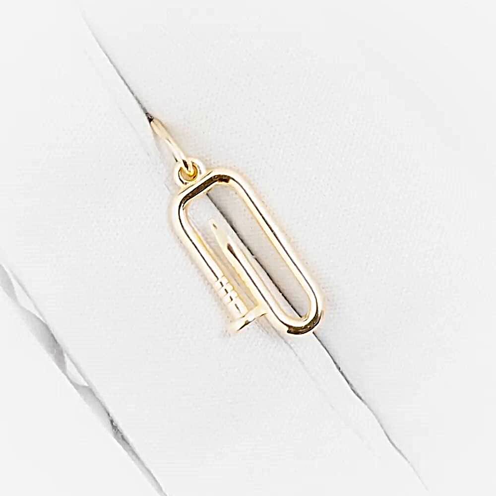 Подвес из красного золота 585 пробы