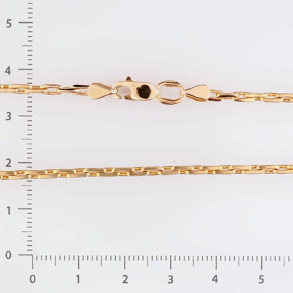 Цепь из красного золота 585 пробы